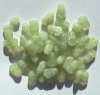 50 12mm Light Green Marble Tulips